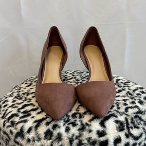 Elegant Pink/Brown Women's Pumps